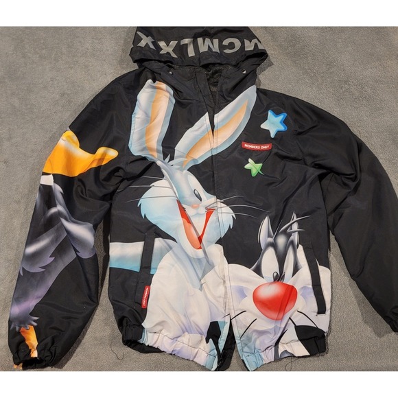 Members Only Other - Members Only x Looney Tunes Tweety Pullover Jacket Size S Colorful Windbreaker